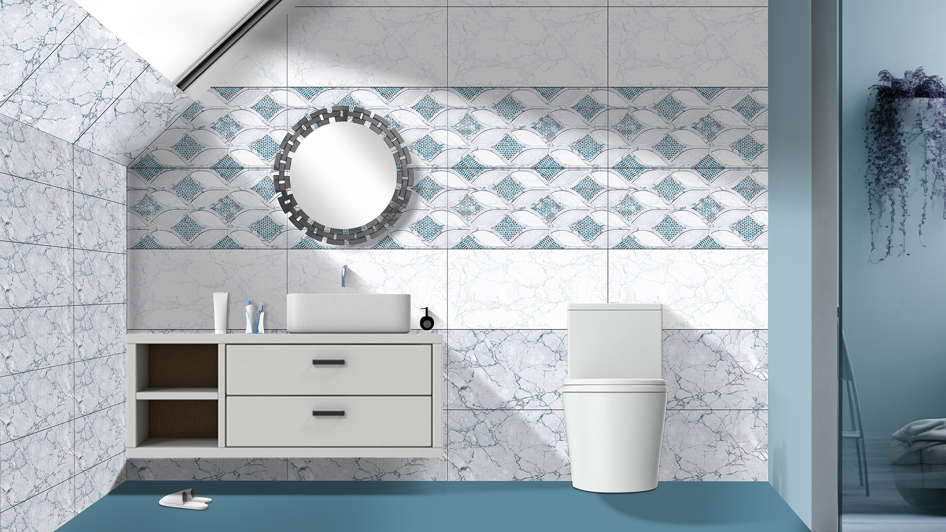 Elegant Bathroom Tile